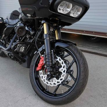 Arlen Ness, Speed-5-Felge 18 x 5.5 Zoll. Vorne/hinten, schwarz – Universell passend. Das modellspezifische Arlen-Ness-Nabenkit muss für ein vollständiges Rad separat bestellt werden