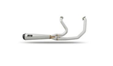 Malparidos  2-1 exhaust system in Stainless Steel Polished finis  - für Harley Davidson M8 Softail - 18-24 M8 Softail up to 117" (excl. Fatboy, Breakout) (NU) EURO4 Euro5 Auspuffanlage ECE-Typgenehmigung