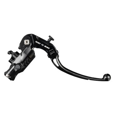 Accossato, radial brake master cyl. Long lever RST. schwarz