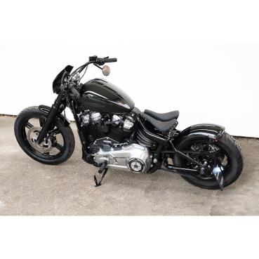 Cult-Werk Heckfender ''Old School''. G/schwarz – 18-26 Softail: 25-26 FXBB Street Bob 117; 21-24 (NU) FXBBS Street Bob 114; 18-20 (NU) FXBB Street Bob 107; 20-24 (NU) FXST (NU) Softail Standard 107