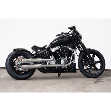 Cult-Werk Heckfender conversion Set ''Old School''. G/schwarz – 18-26 Softail: 25-26 FXBB Street Bob 117; 21-24 (NU) FXBBS Street Bob 114; 18-20 (NU) FXBB Street Bob 107; 20-24 (NU) FXST (NU) Softail Standard 107