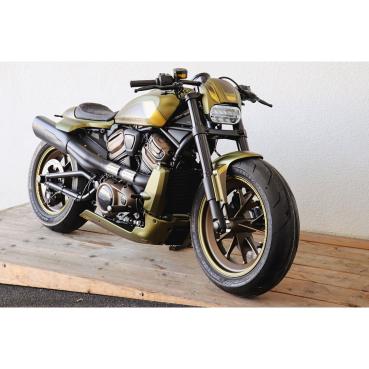 Cult-Werk RH Sportste Blinker Halterung set. vorne. schwarz – 21-26 RH1250 Sportster S; 22-26 RH975 Nightster; 23-26 RH975S Nightster S
