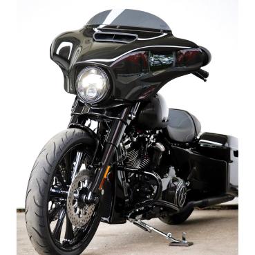 Cult-Werk vorne bug spoiler ''Custom''. glänzend schwarz – 21-23 Street Glide & Road Glide (NU)