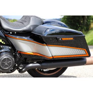 Cult-Werk Seitenabdeckung set Custom. ST only. mattschwarz – 22-23 FLTRXST Road Glide ST; 22-13 FLHXST Street Glide ST (NU)