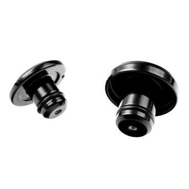 Cult-Werk vorne axle Abdeckung set. glänzend schwarz. CC Logo – 23-25 FLTRXSE; 24-26 FLTRXSTSE; 24-26 FLTRX; 2026 FLTRXL; 23-26 FLHXSE; 2026 FLXSTSE; 2026 FLHXLSE; 2026 FLHXL; 24-26 FLHX; 2025 FLHXU