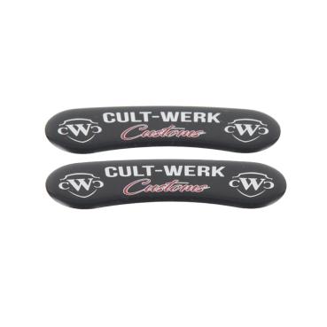 Cult-Werk custom brake caliper Abdeckung ''3D'' set – 00-26 various H-D models