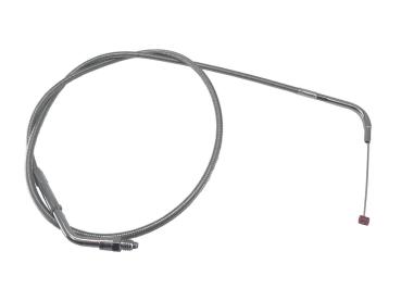 ÖFFNERZÜGE FÜR FRÜHE MIKUNI HSR42/45 VERGASER UND GASGRIFFE MIT GEWINDEANSCHLUSS 1986-1995 - BARNETT CLUTCHES & CABLES