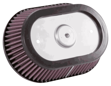 K&N STREET METAL OVAL LUFTFILTER - K&N