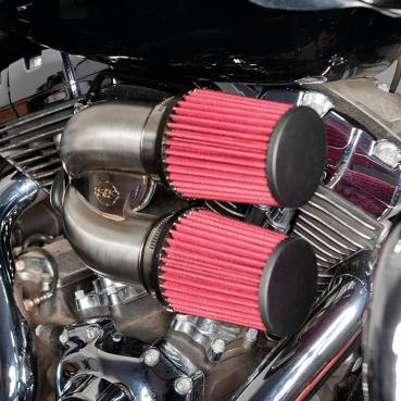 S&S MK-1 SINGLE BORE TUNED INDUCTION SYSTEM - S&S CYCLE