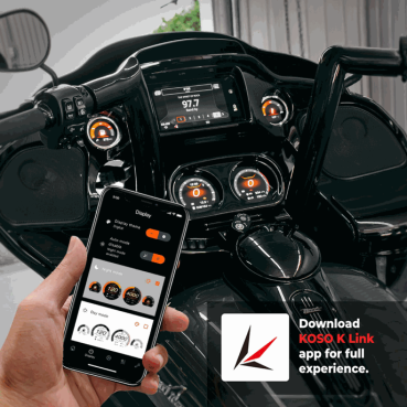 KOSO HD3-X TFT ANZEIGENKIT FÜR TOURING 2014-2023