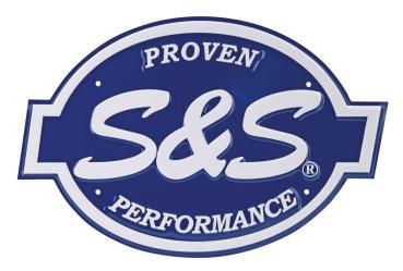 S&S LOGO METALLSCHILD