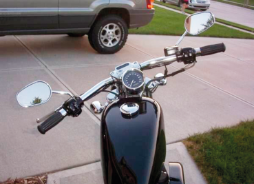 BURLY FAT DRAG BAR LENKER