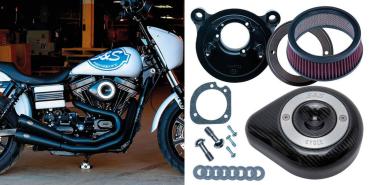 S&S STEALTH CARBON TEARDROP LUFTFILTER