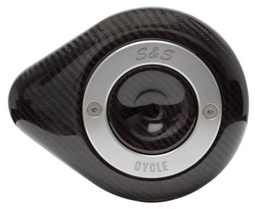 S&S STEALTH CARBON TEARDROP LUFTFILTER - S&S CYCLE