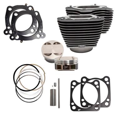 S&S 4 1/2" BIG BORE KITS FÜR MILWAUKEE EIGHT - S&S CYCLE