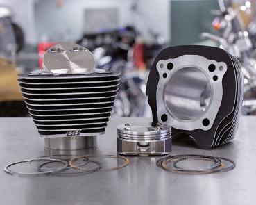 S&S 4 1/2" BIG BORE KITS FÜR MILWAUKEE EIGHT