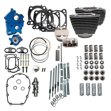 S&S 124CI, 128CI, 129CI & 132CI POWER PACKAGES FÜR MILWAUKEE EIGHT - S&S CYCLE