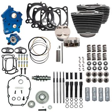 S&S 124CI, 128CI, 129CI & 132CI POWER PACKAGES FÜR MILWAUKEE EIGHT - S&S CYCLE