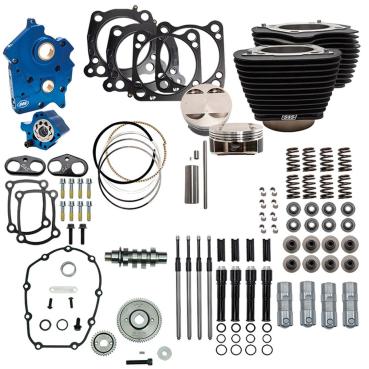 S&S 124CI, 128CI, 129CI & 132CI POWER PACKAGES FÜR MILWAUKEE EIGHT - S&S CYCLE