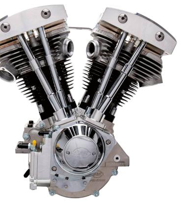 S&S SH-SERIES KOMPLETTMOTOREN IM SHOVELHEAD DESIGN