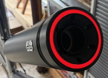 LED ENDKAPPEN IN SCHWARZ FÜR MCJ AUSPUFFANLAGEN