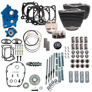 S&S 124CI, 128CI, 129CI & 132CI POWER PACKAGES FÜR MILWAUKEE EIGHT - S&S CYCLE