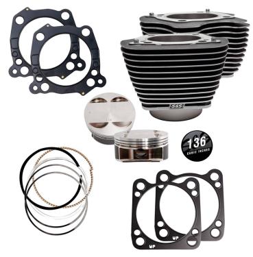 S&S 131CI & 136CI BIG BORE STROKER ZYLINDER FÜR MILWAUKEE EIGHT - S&S CYCLE