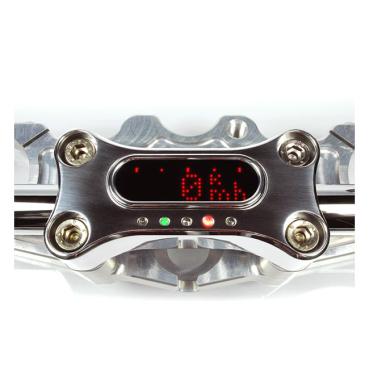 Motogadget - MSM handlebar top clamp. 22mm. Polished - Motogadget, MSM-Lenkeroberklemme. 22mm. Poliert