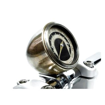 Motogadget - Tiny mount cup 'Vintage Brass' 22mm. Black - Motogadget, Winziger Montagebecher 'Vintage Brass' 22mm. Vintage-Messing