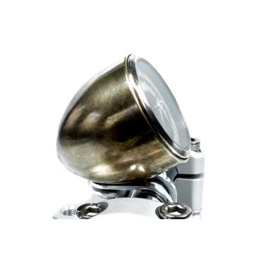 Motogadget - Tiny mount cup 'Vintage Brass' 22mm. Black - Motogadget, Winziger Montagebecher 'Vintage Brass' 22mm. Vintage-Messing