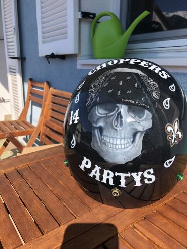 Airbrush Helm nach Wunsch