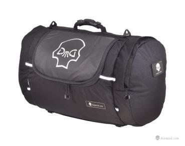 Rollbag Lenkrad oder Sitz Reisetasche LARGE (51L) Motorrad in Cordura, Reflektive Skull oder Leder Motorradtasche