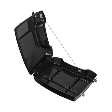 Low profile Tour Pack trunk. Black Tour-Pak Koffer Top case für Harley Davidson Tourer 97-13 FLT/Touring Street Glide, Road Glide, Road King