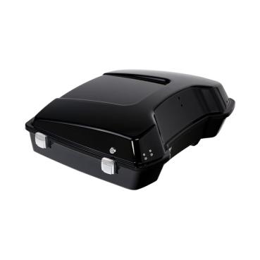 Low profile Tour Pack trunk. Black Tour-Pak Koffer Top case für Harley Davidson Tourer 97-13 FLT/Touring Street Glide, Road Glide, Road King