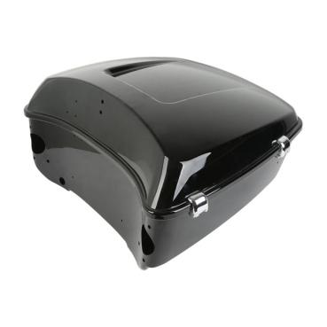 Tour pack trunk. Black Tour-Pak Koffer Top case für Harley Davidson Tourer 14-23 FLT/Touring Street Glide, Road Glide, Road King