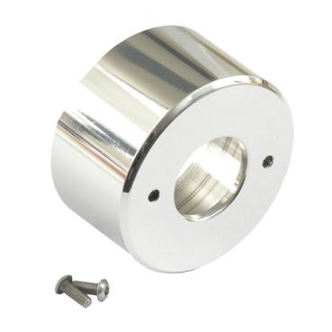 Motogadget -Tiny mount cup for bracket strip. Polished - Winziger Montagebecher für Halterungsleiste. Poliert