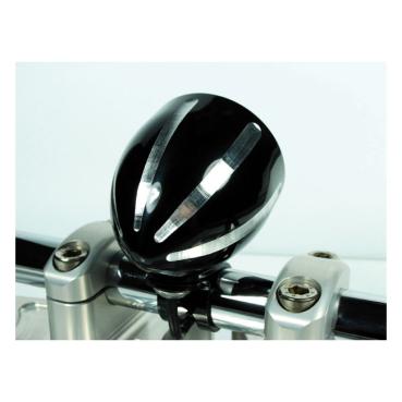 Motogadget - Tiny mount cup 'Grooved' 1". Black CC - Motogadget, Tiny Mount Cup 'Grooved' 1". Schwarz CC