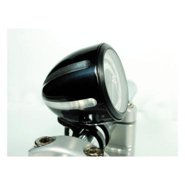 Motogadget - Tiny mount cup 'Grooved' 1". Black CC - Motogadget, Tiny Mount Cup 'Grooved' 1". Schwarz CC