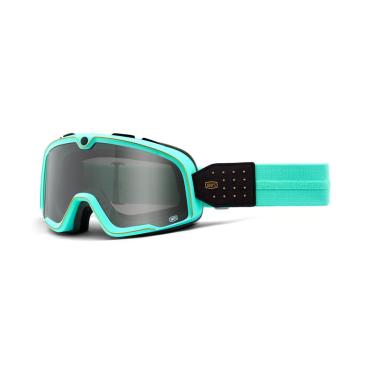 100% Barstow Motorradbrille Cardiff, Rauchglas