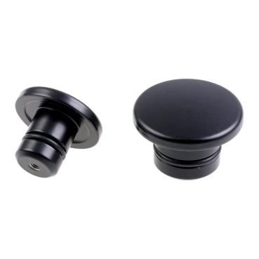 Cult-Werk vorne axle Abdeckungsset. glänzend schwarz – 21-26 RH1250S Sportster S; 22-26 RH975 Nightster; 23-26 RH975S Nightster Special