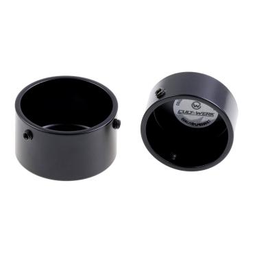 Cult-Werk hinten axle Abdeckungsset. glänzend schwarz – 21-26 RH1250S Sportster S
