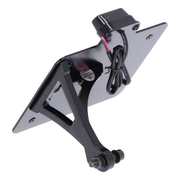 Cult-Werk seitlicher Kennzeichenhalter, schwarz. CH – 21-26 RH1250S Sportster S