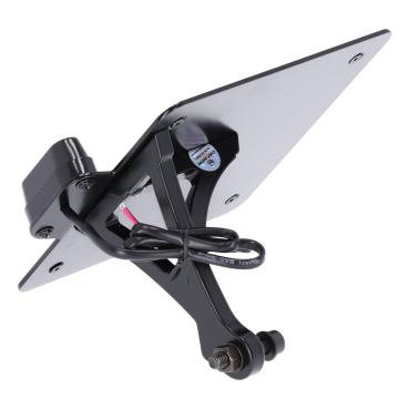 Cult-Werk seitlicher Kennzeichenhalter, schwarz. Italy – 21-26 RH1250S Sportster S