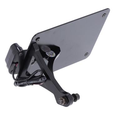 Cult-Werk seitlicher Kennzeichenhalter, schwarz. France – 21-26 RH1250S Sportster S