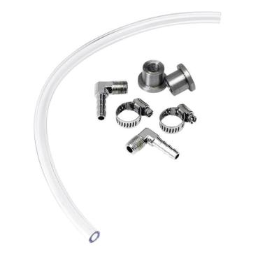 Gas Tank, Fuel Sight Gauge Kit. Clear Hose Bobber - Tank für Harley-Davidson® Universal