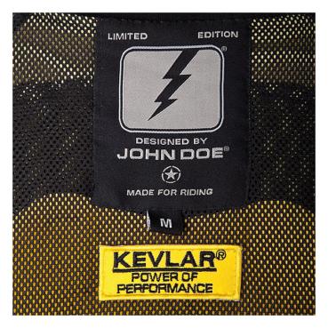 John Doe XTM Zip Hoodie 2 schwarz