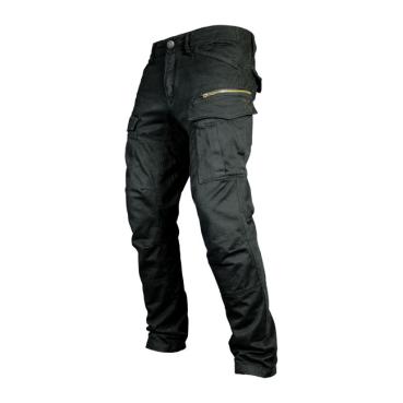 John Doe Stroker Cargo XTM Pants Schwarz Motorrad Textilhose Unisex size