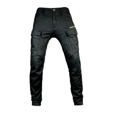 John Doe Stroker Cargo XTM Pants Schwarz Motorrad Textilhose Unisex size