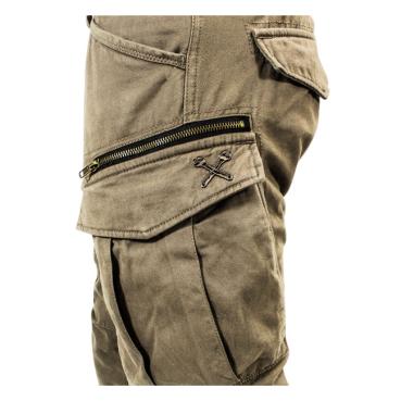 John Doe Stroker Cargo XTM Pants Camel Motorrad Textilhose Unisex size
