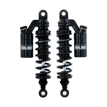 Öhlins, STX36 Blackline Stoßdämpfersatz hinten. 305 mm Fahrwerk für Harley-Davidson® 91-17 Dyna